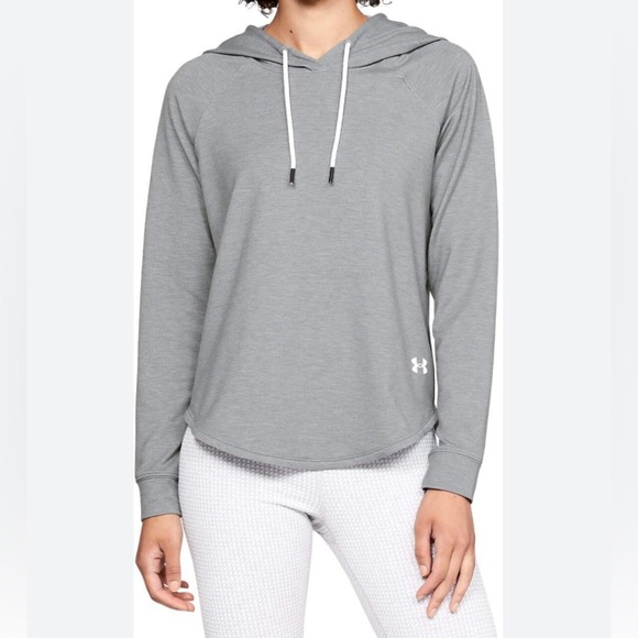 Under Armour Tops - Under Armour UA Featherweight lightweight Oversize_Long Sleeve Workout Top_XXL